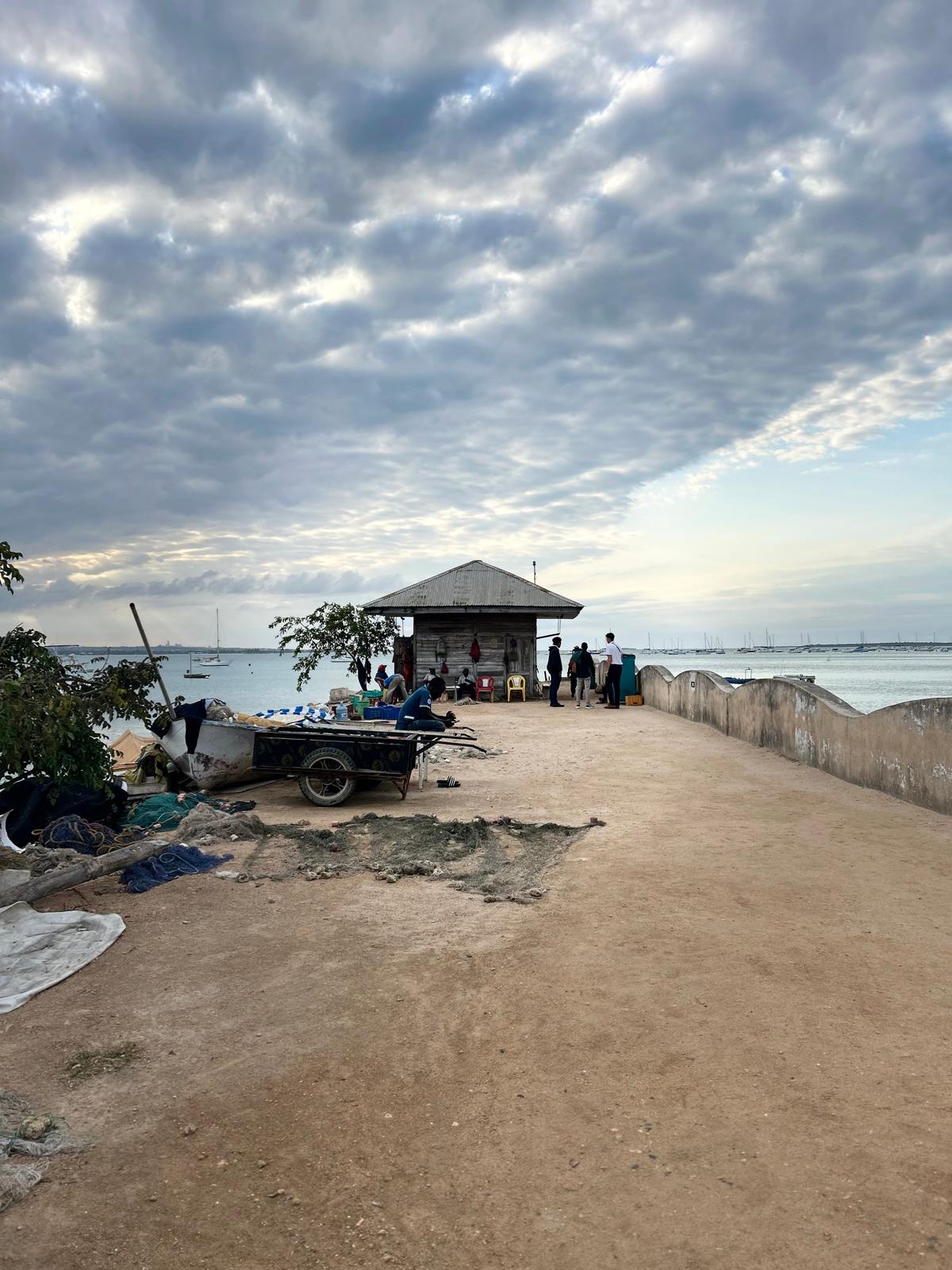 Le bord de mer à Arusha, Tanzanie